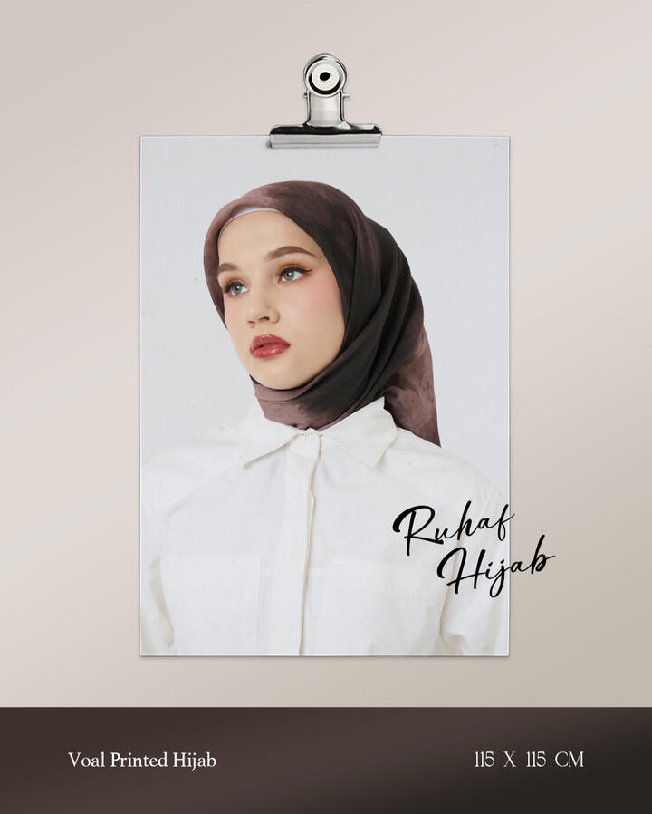Hijab Paris Segi Empat Polos Soft Purple
